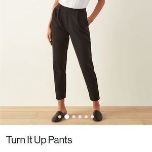 Aday Turn It Up Pants- Black Size L